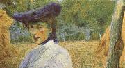 Umberto Boccioni Portrait of the Artist Adriana oil painting